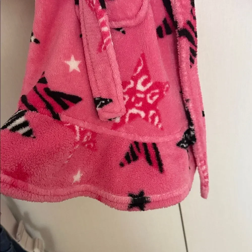 Komar Kids Pink Star Pajama Robe